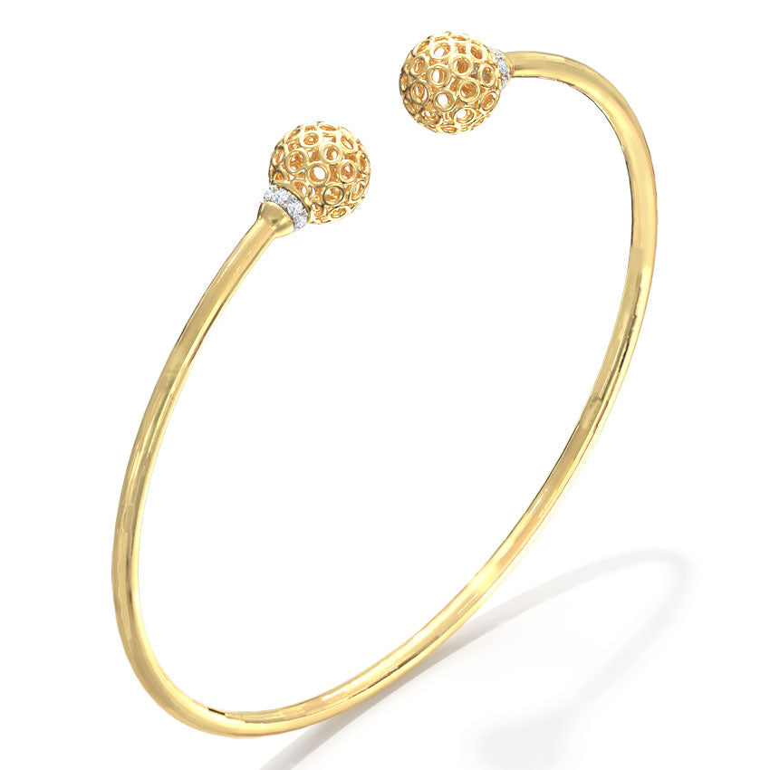 Orb Lattice Diamond Bracelet