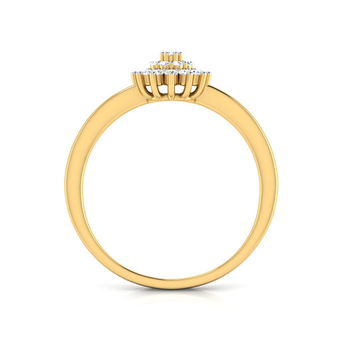 Nora Rising Sun Diamond Ring