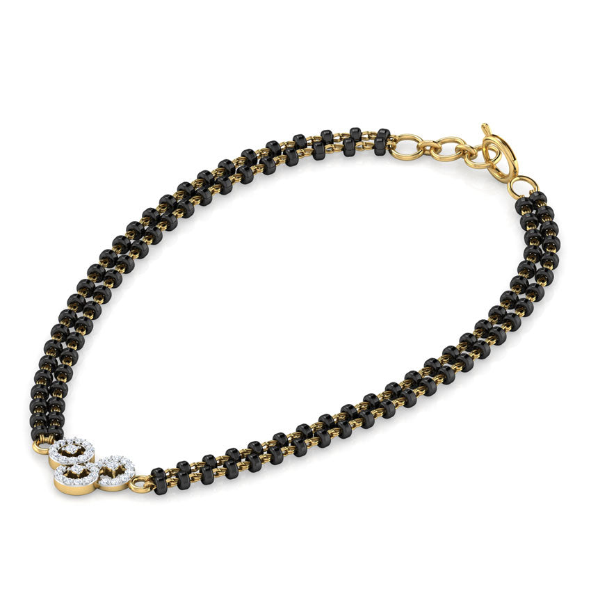 Mayra Diamond Mangalsutra Bracelet