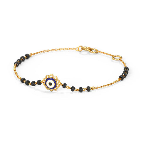 Evil Eye Baby Nazaria Gold Bracelet