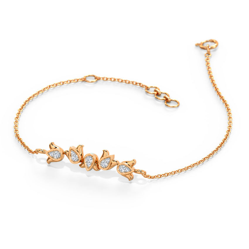 Aurena Tulip Diamond Bracelet