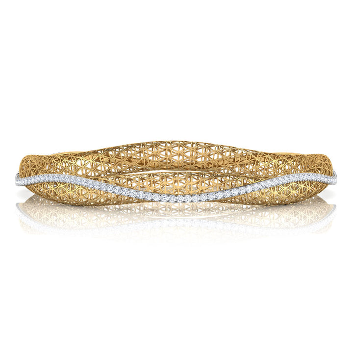 Carol Trellis Diamond Bangle