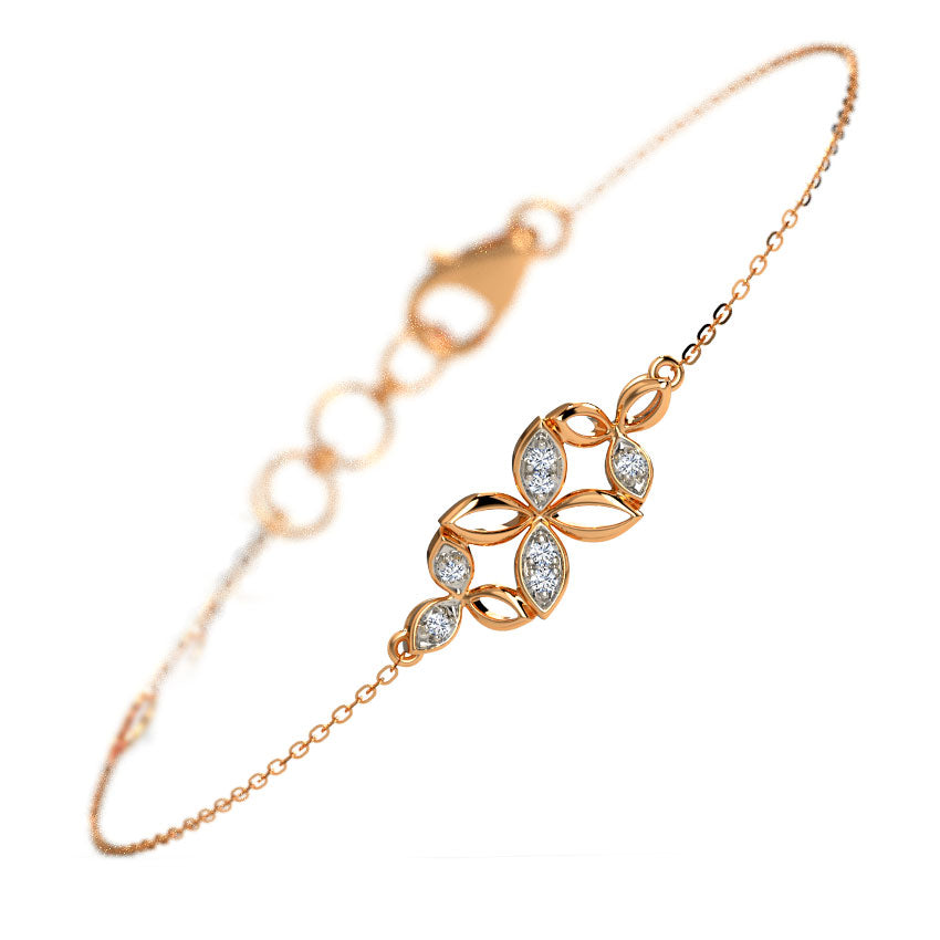 Aarti Infinite Diamond Chain Bracelet