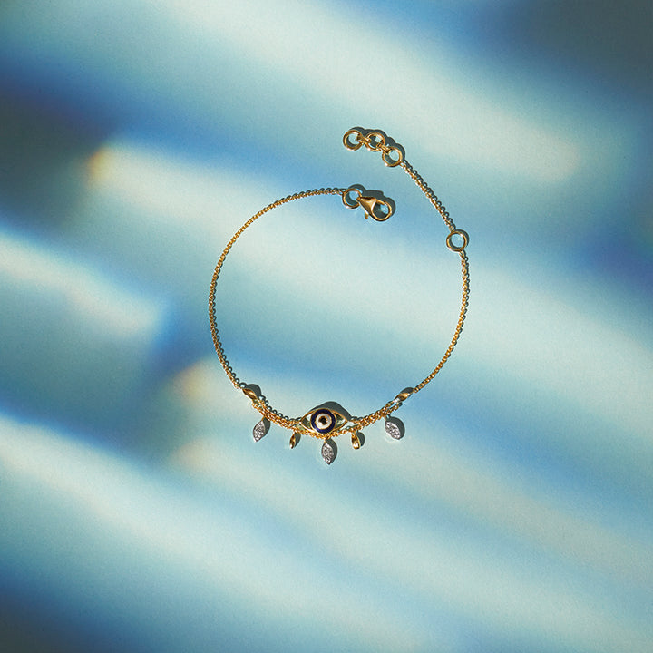 Divine Evil Eye Diamond Bracelet
