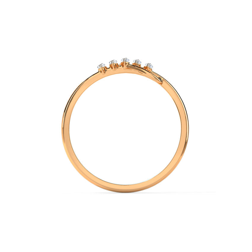 Gleaming Infinity Diamond Ring