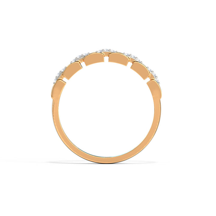Julia Interlinked Diamond Band