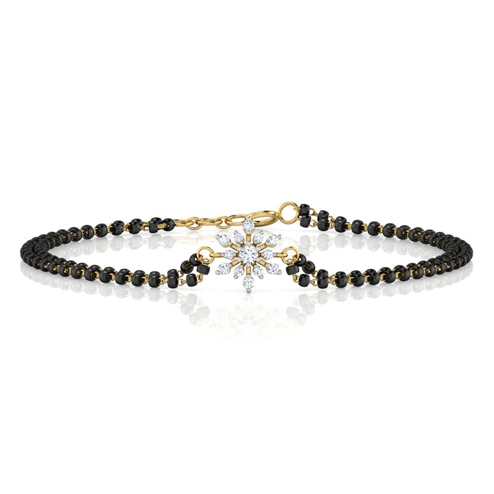 Vedika Diamond Mangalsutra Bracelet