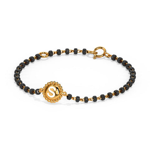 Alphabet S Kids Nazaria Gold Bracelet