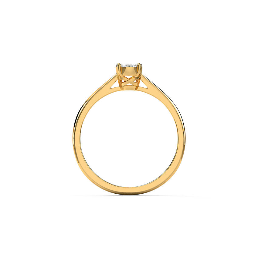 Petite Quad Diamond Ring