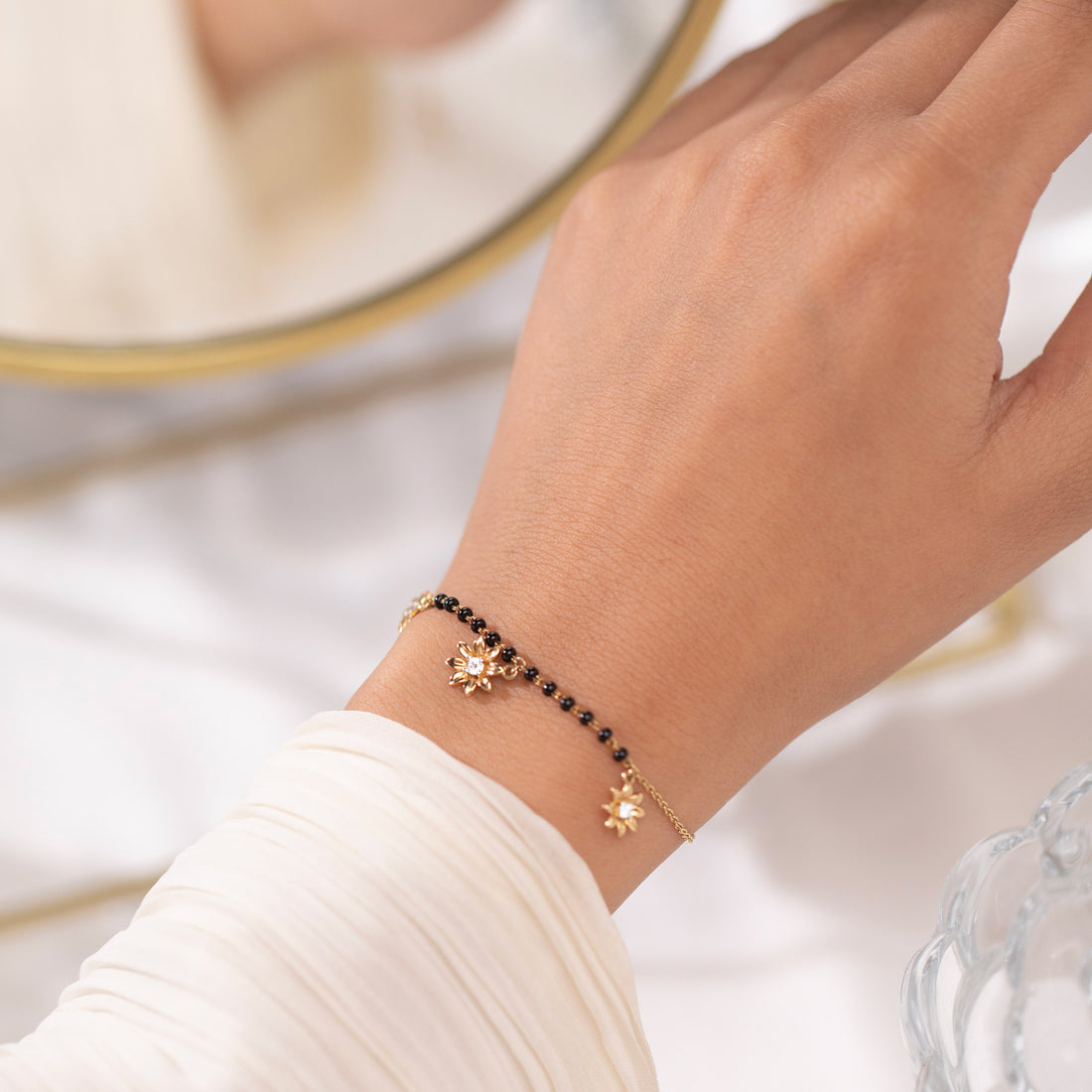 Vanya Diamond Mangalsutra Bracelet