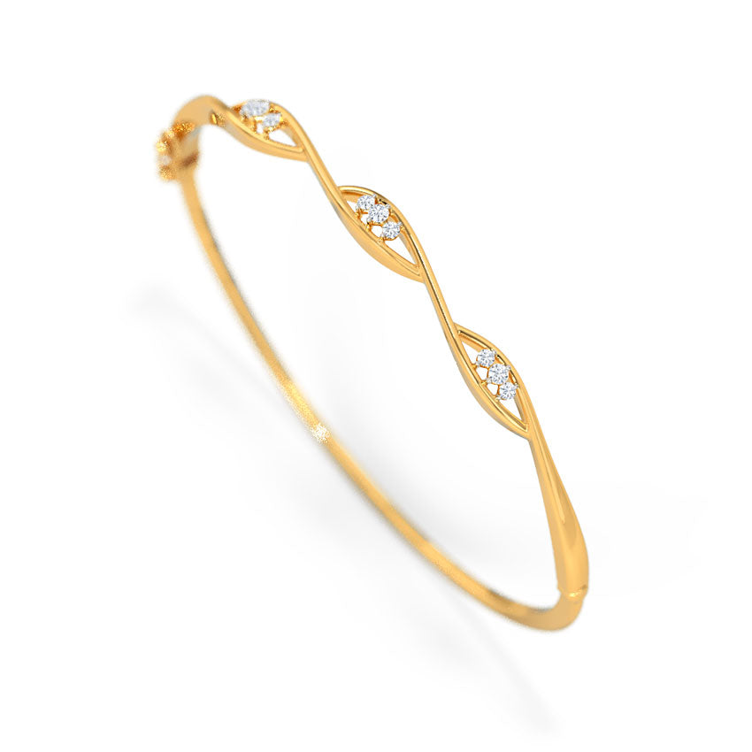 Helix Diamond Bracelet