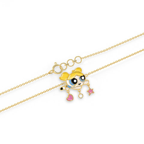 Charming Bubbles Kids' Gold Necklace