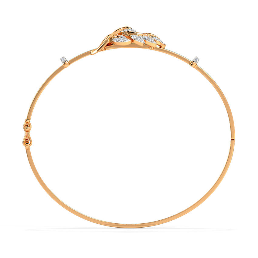 Menon Leaf Diamond Bracelet