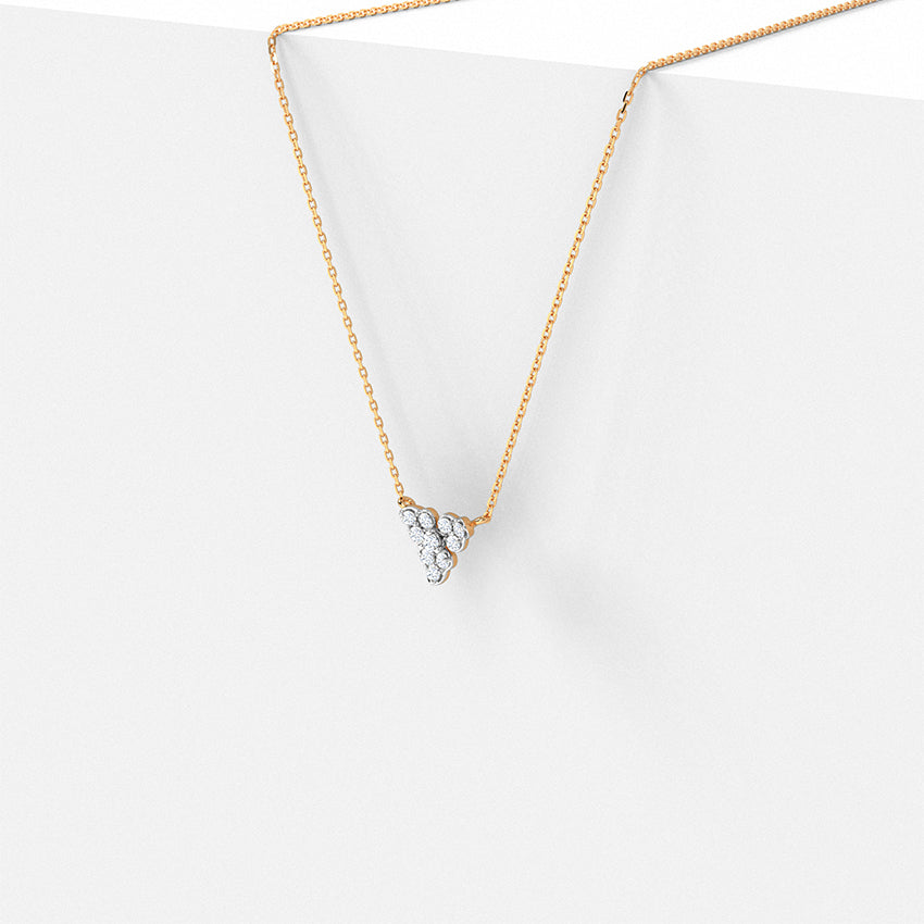 Trillium Diamond Necklace