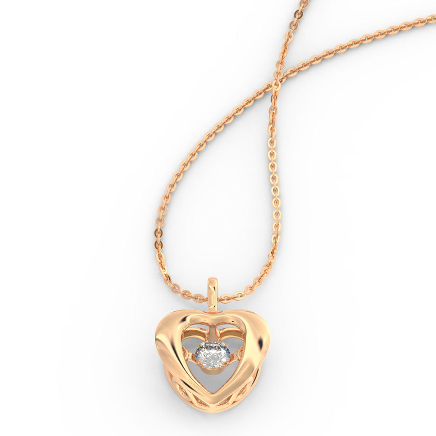 Doris Heartbeat Diamond Necklace