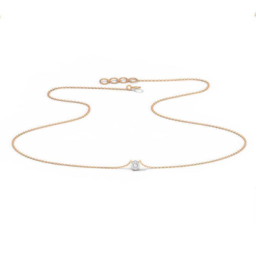 Isla Glow Chain Diamond Necklace