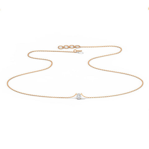 Isla Glow Chain Diamond Necklace