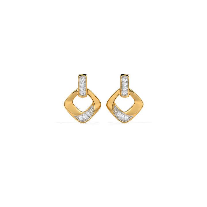 Alluring Diamond Stud Earrings