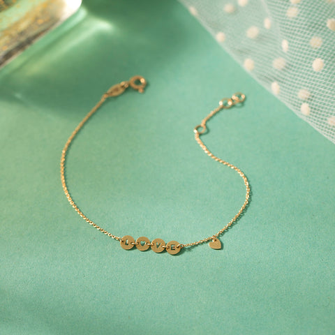 Classic Love Gold Bracelet
