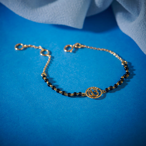 Ek Onkar Baby Nazaria Gold Bracelet