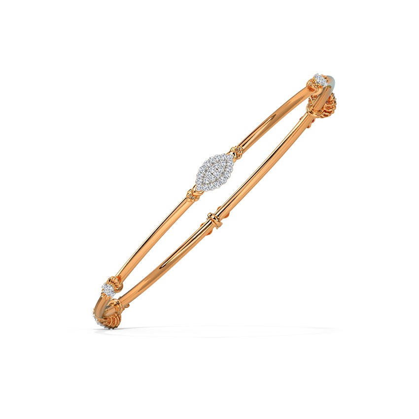 Lethas Diamond Bangle