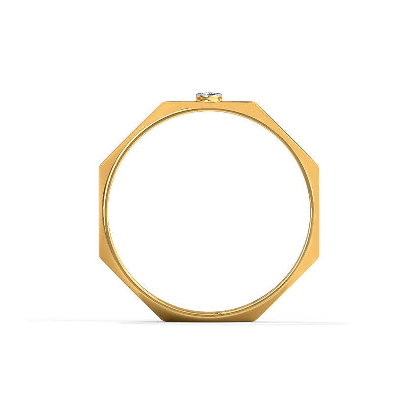 Exotic Edge Diamond Band