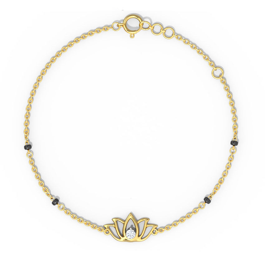 Ahana Diamond Mangalsutra Bracelet