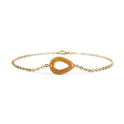 Perky Pear Gold Bracelet