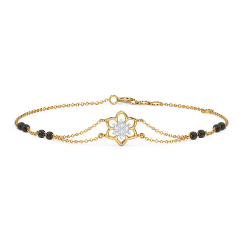 Sophia Diamond Mangalsutra Bracelet