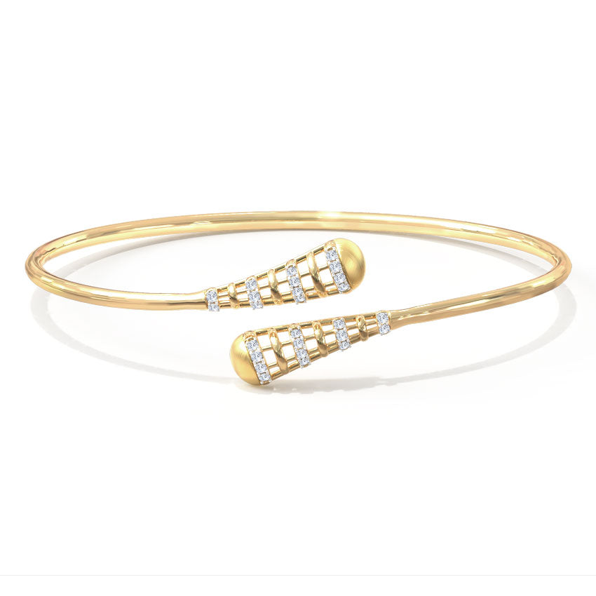 Mesh Magic Diamond Flexible Bracelet