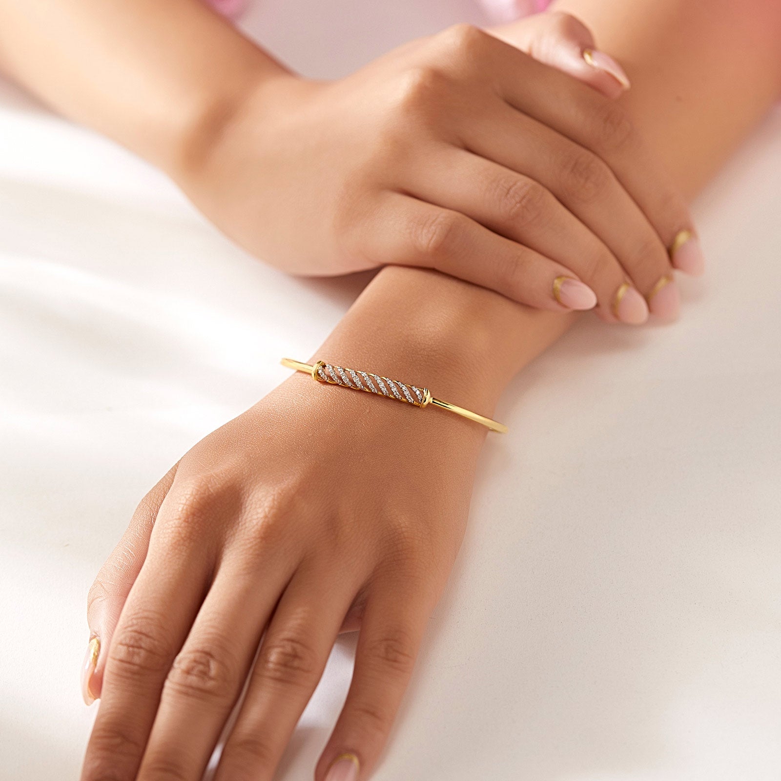 Kinarya Linear Diamond Bracelet