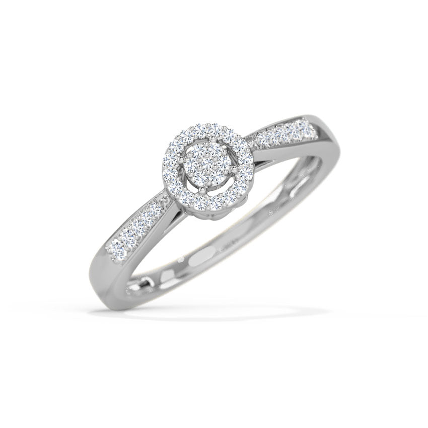 Isabella Halo Diamond Ring