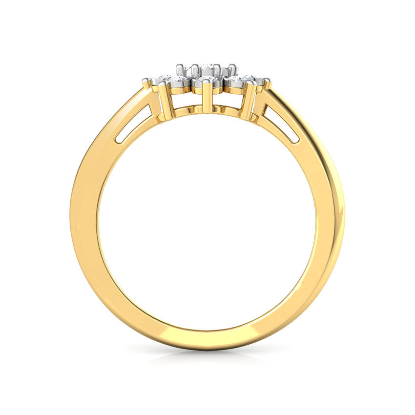 Bunch Miracle Plate Diamond Ring