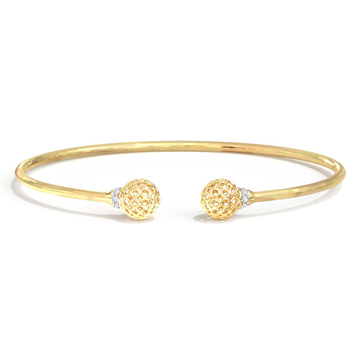 Orb Lattice Diamond Bracelet