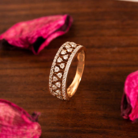 Linear Diamond Band