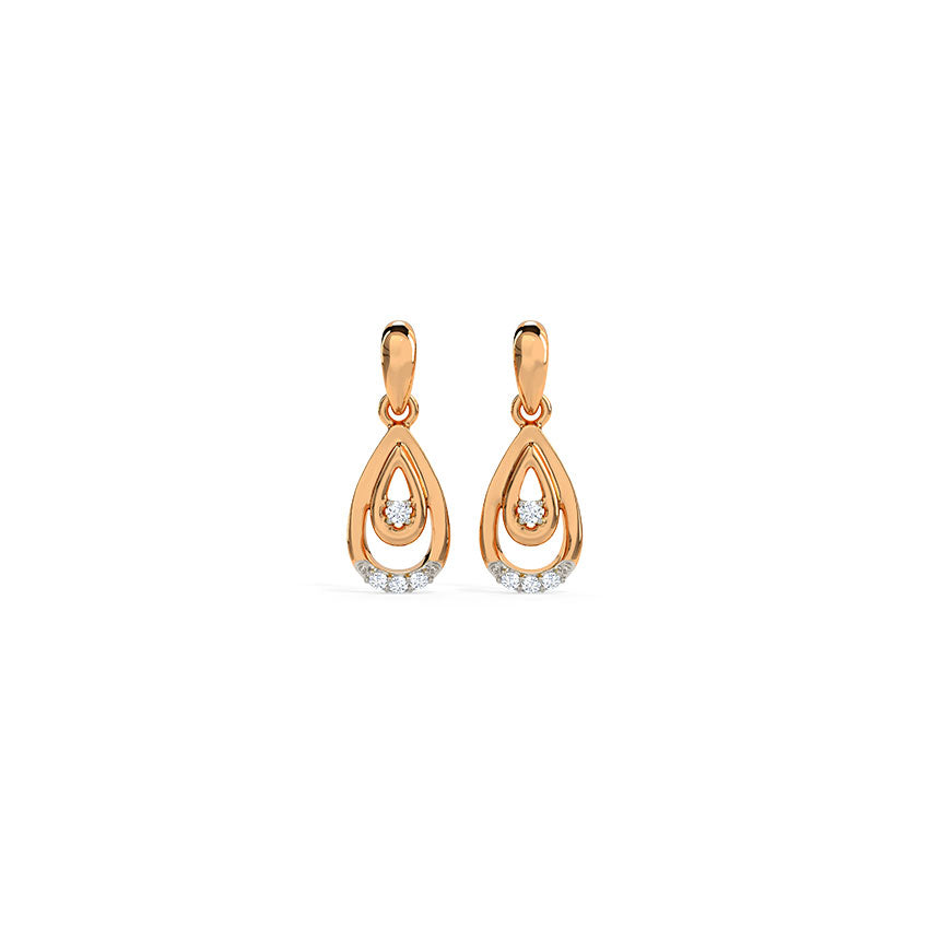 Alina Diamond Drop Earrings
