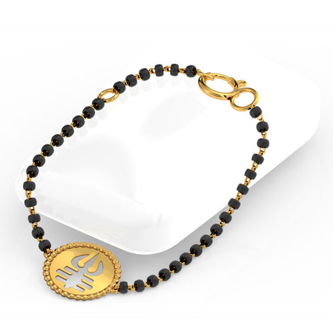 Shiva Baby Nazaria Gold Bracelet