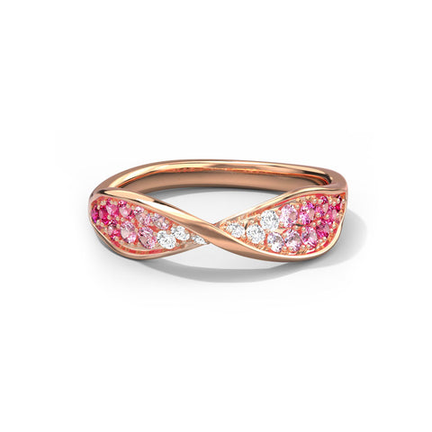 Cupid Twisty Diamond Ring