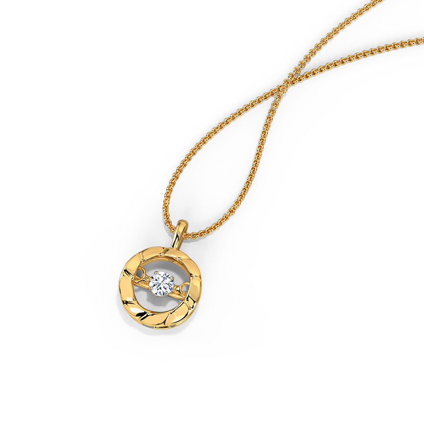 Margot Heartbeat Diamond Necklace