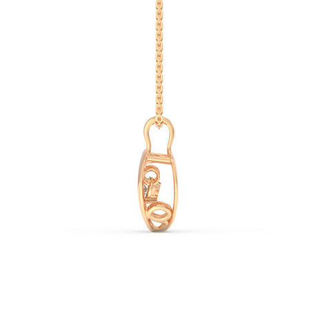 Doris Heartbeat Diamond Necklace