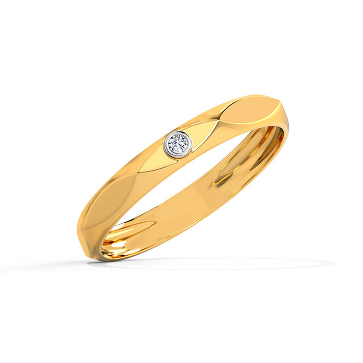 Exotic Edge Diamond Band