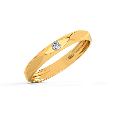Exotic Edge Diamond Band