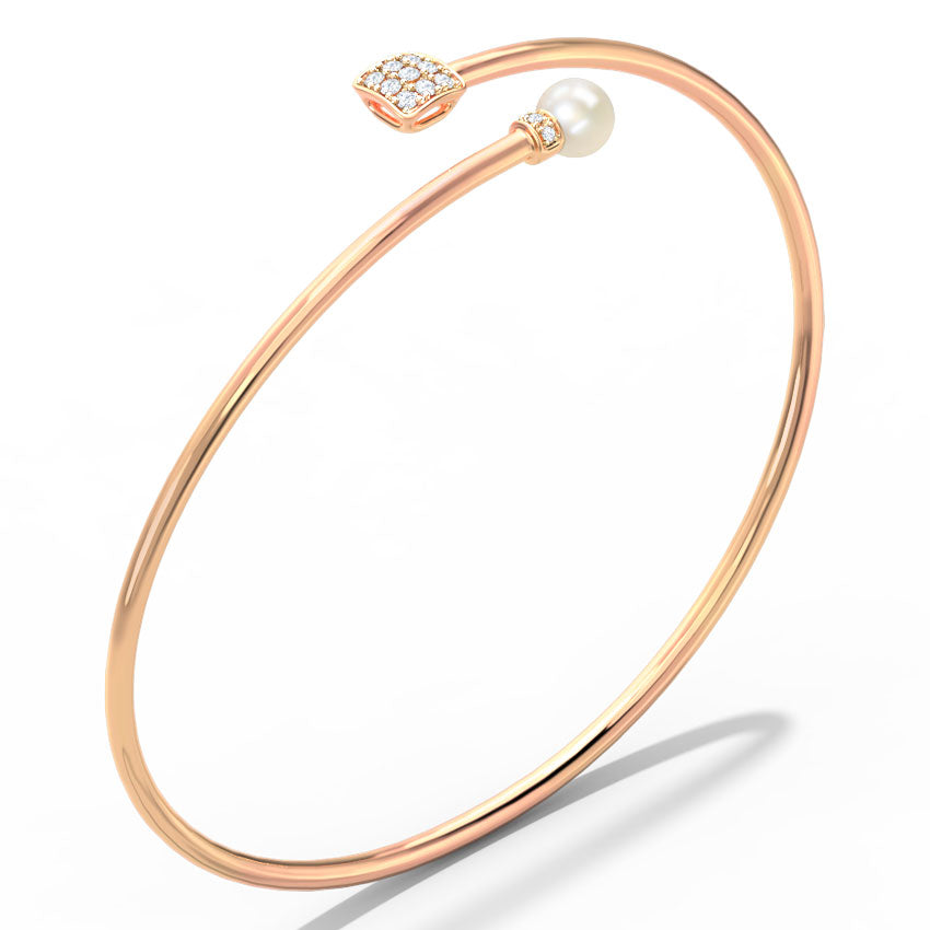 Quad and Pearl Bracelet