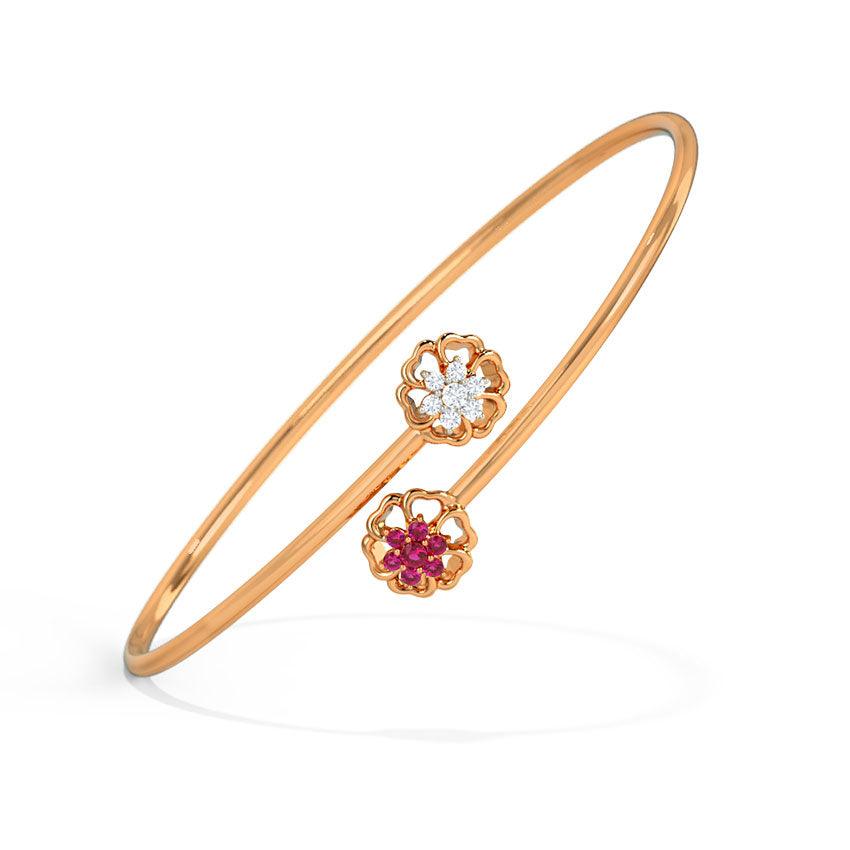 Pansy Gemstone Bracelet