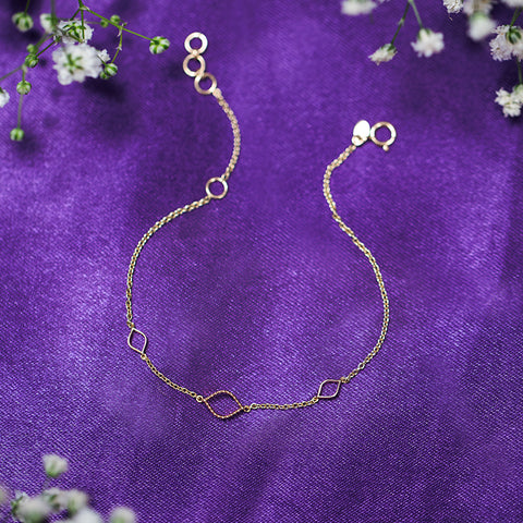 Smart Multiwear Gold Bracelet