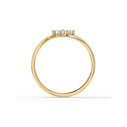 Quad Miracle Plate Diamond Ring