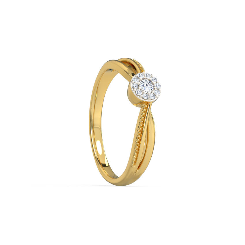 Intertwine Cluster Diamond Ring