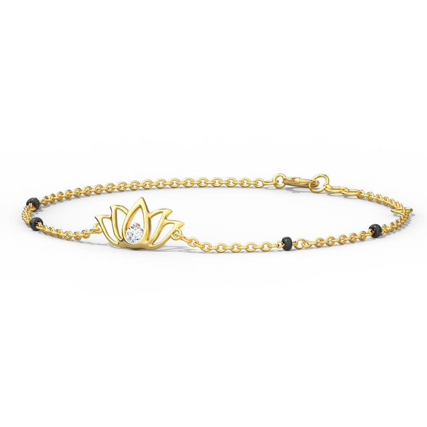 Ahana Diamond Mangalsutra Bracelet