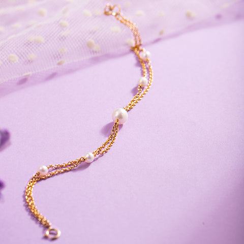 Pearl Station Bracelet