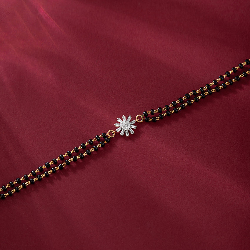 Aarushi Diamond Mangalsutra Bracelet
